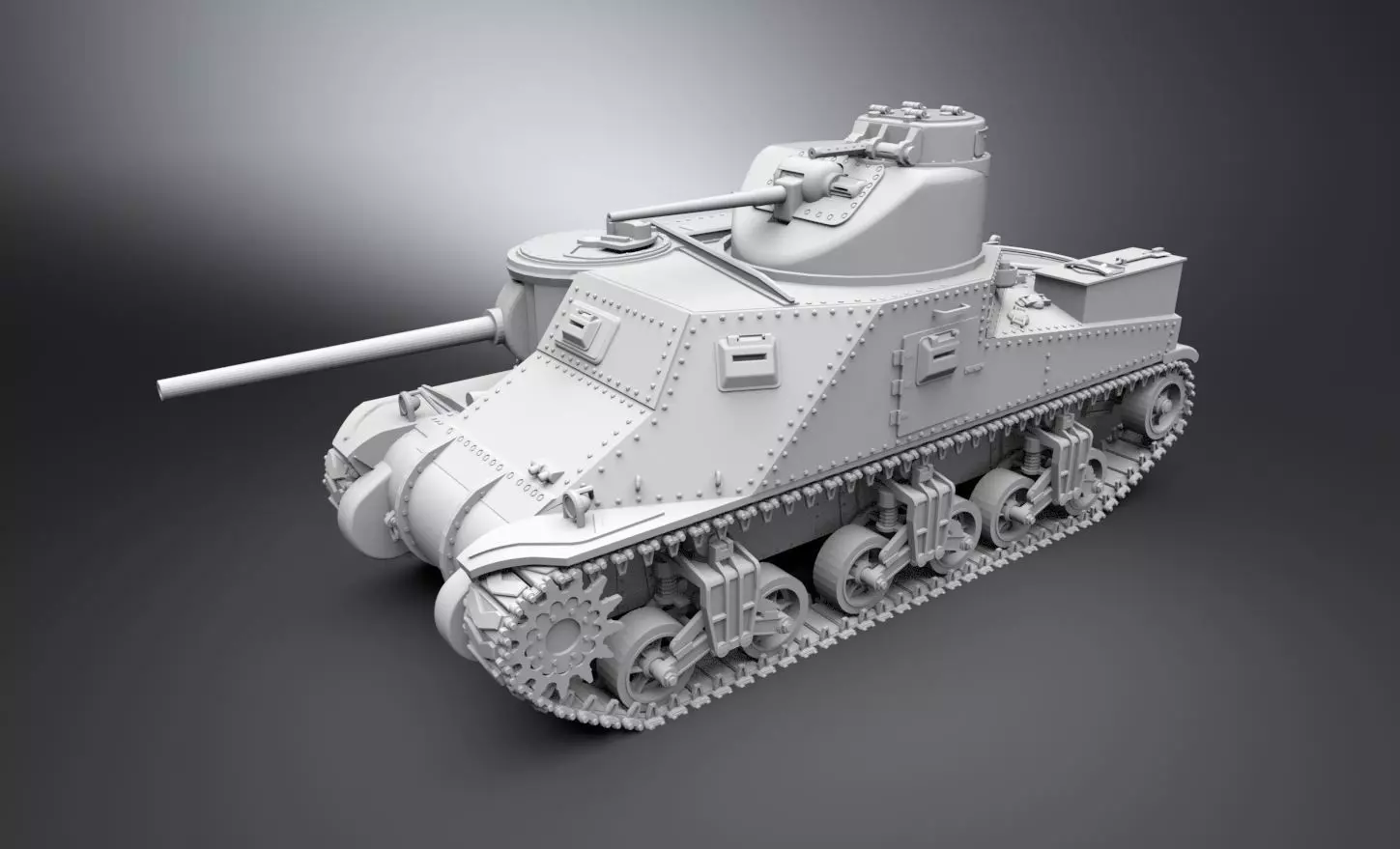 M3 Gen Lee Scale model  3D print model_0