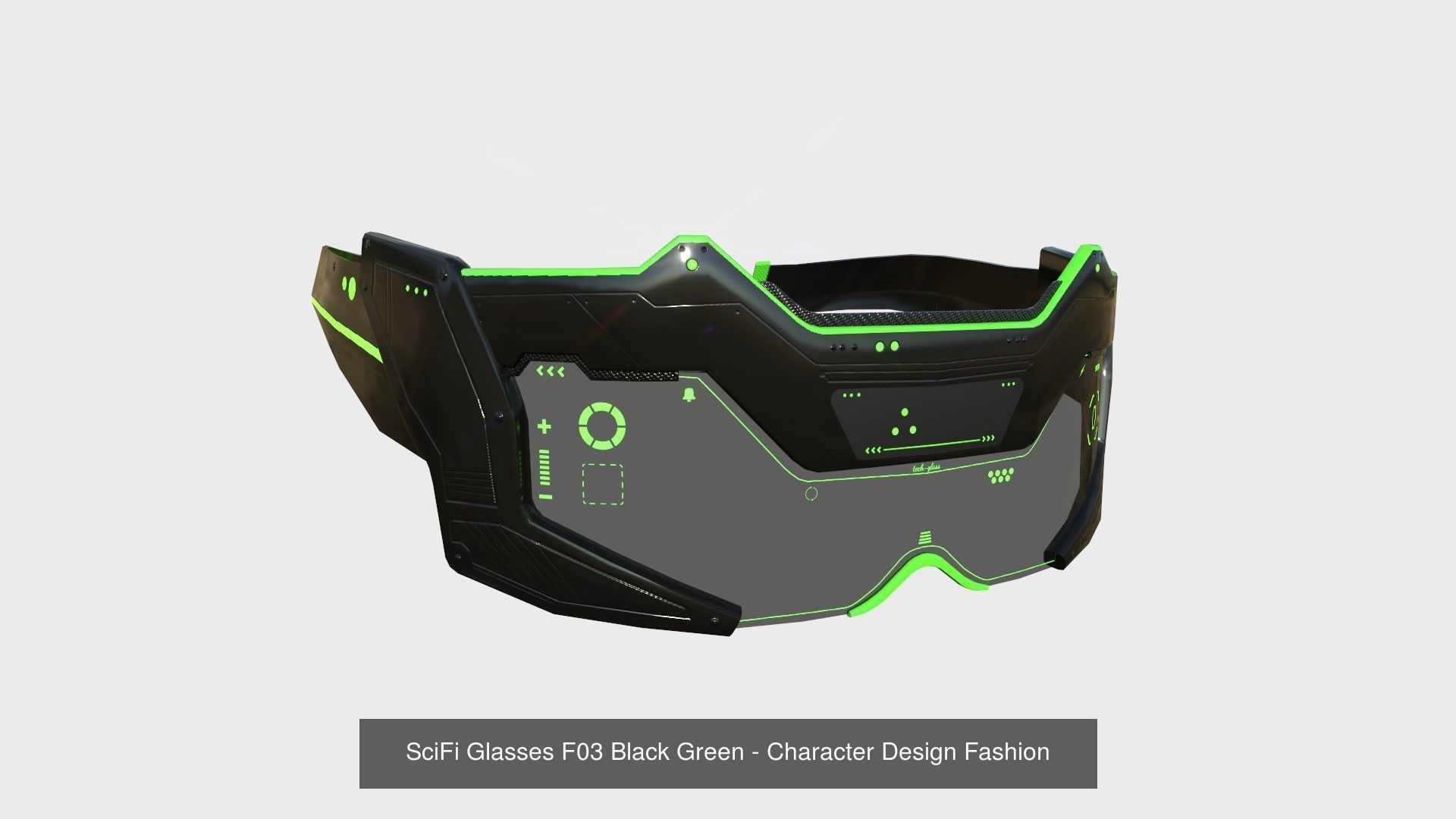 10 SciFi Glasses F Collection - Character Design Fashion _4