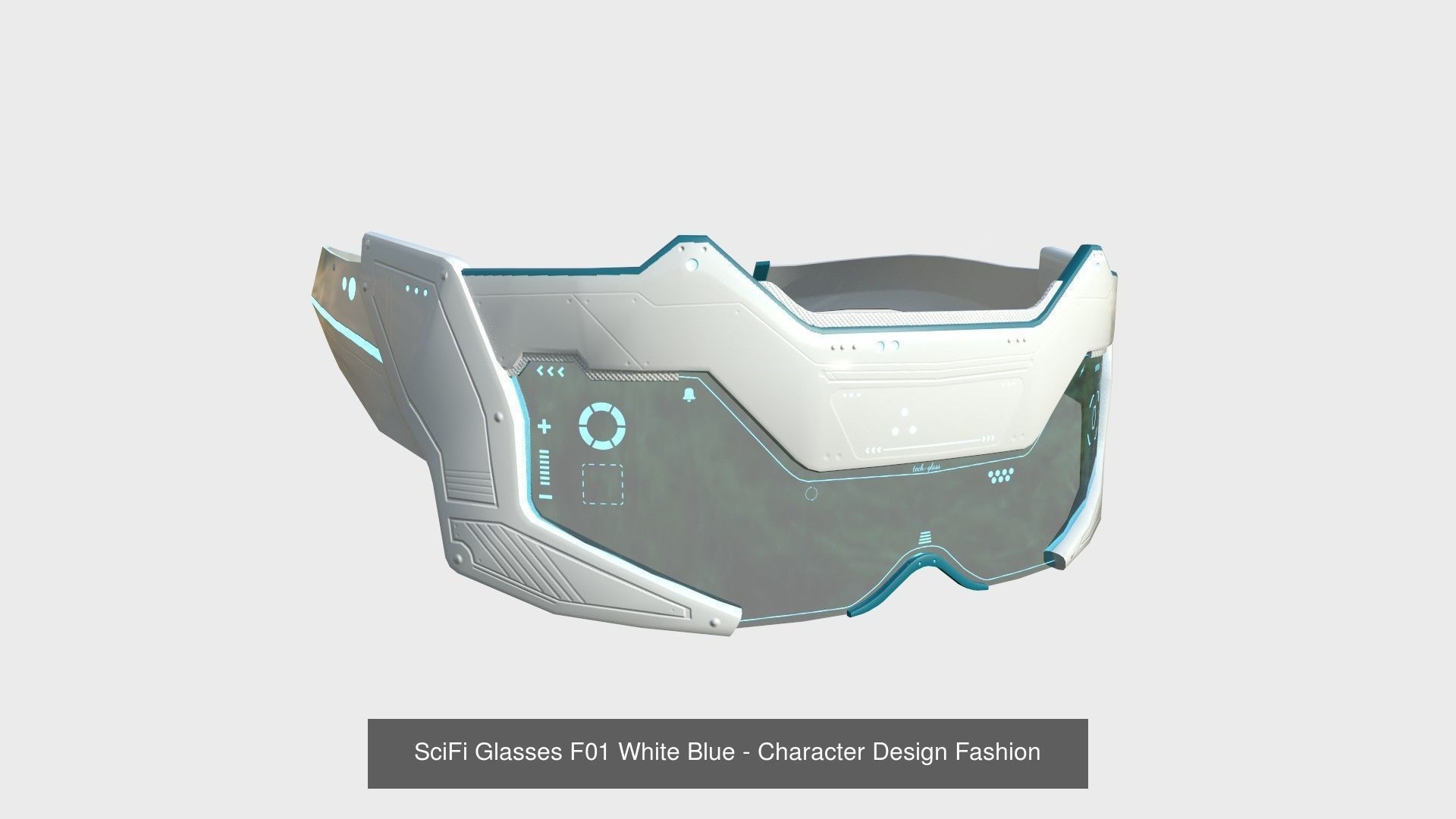 10 SciFi Glasses F Collection - Character Design Fashion _2