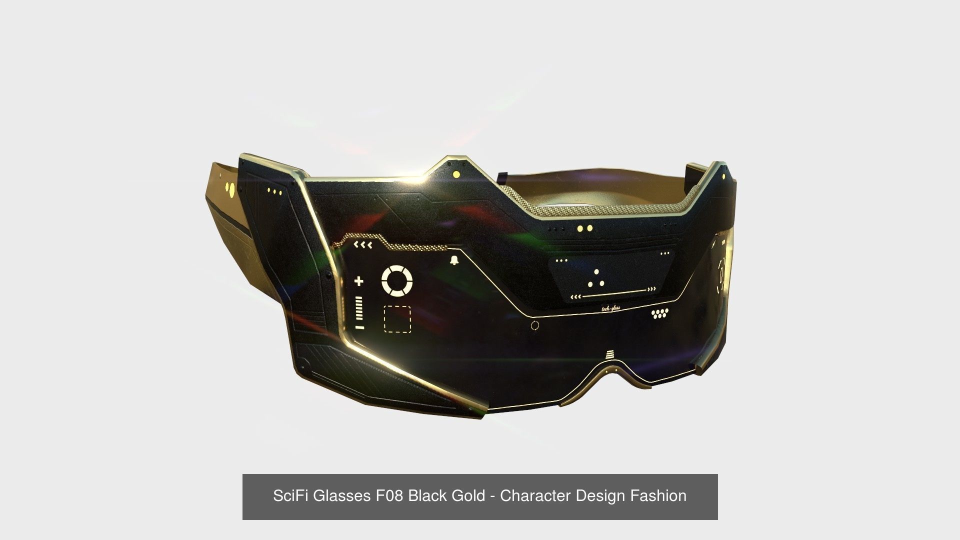 10 SciFi Glasses F Collection - Character Design Fashion _9