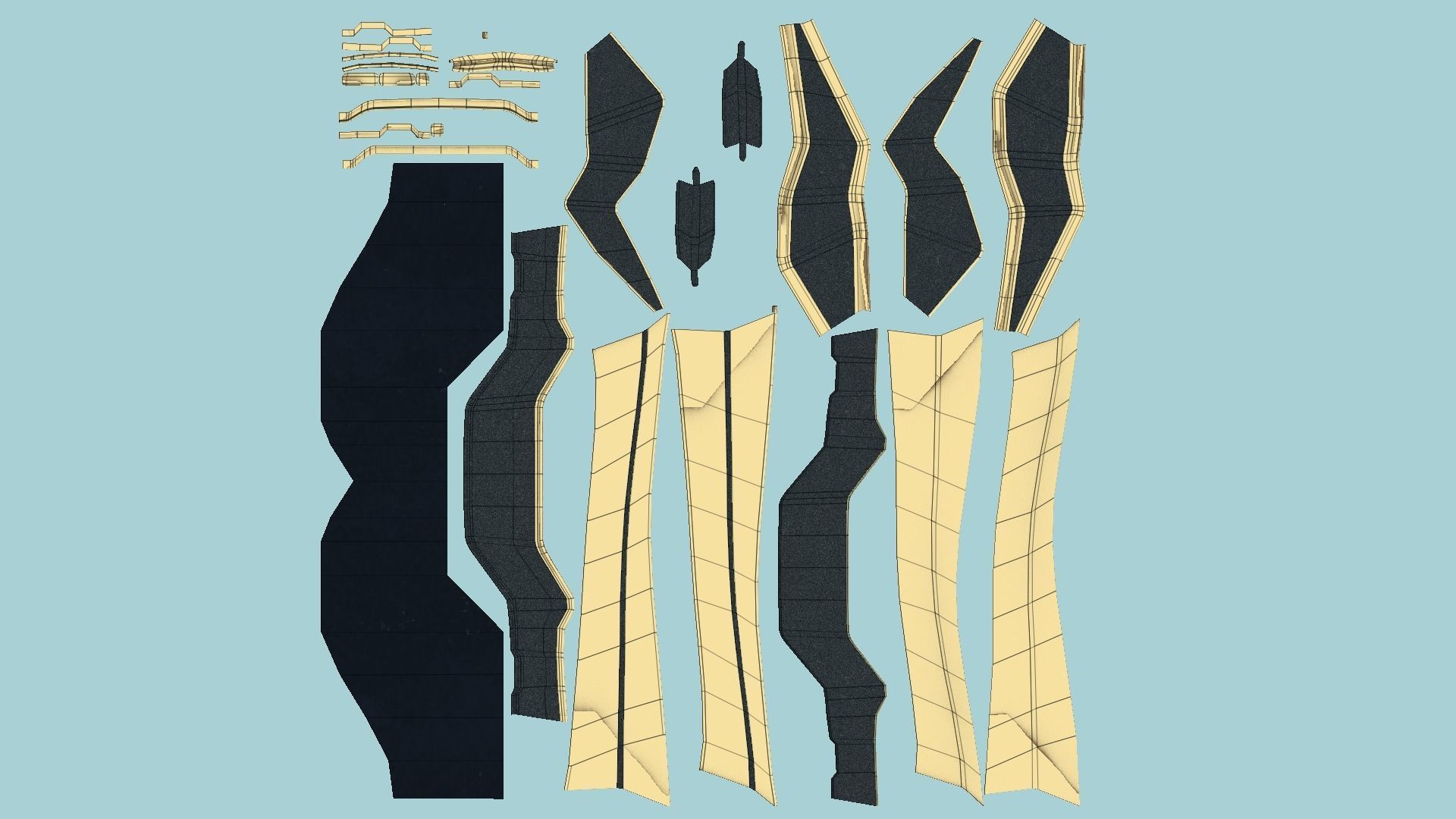 10 SciFi Glasses F Collection - Character Design Fashion _79