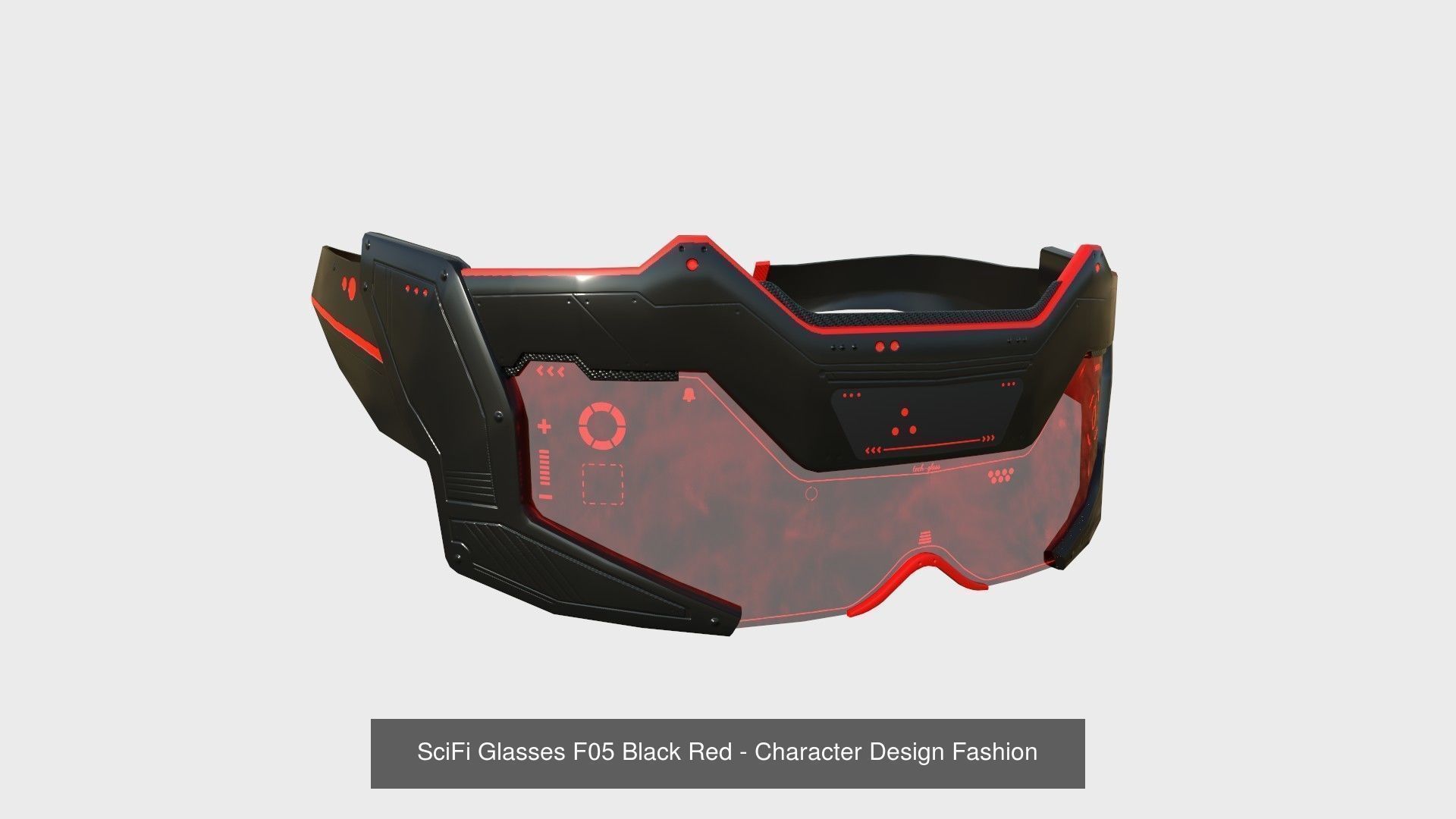 10 SciFi Glasses F Collection - Character Design Fashion _6