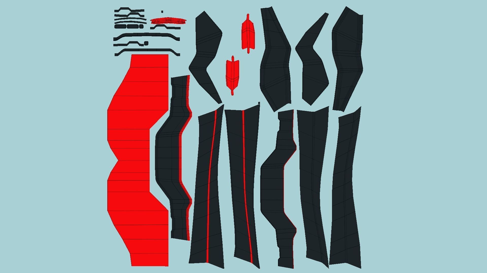 10 SciFi Glasses F Collection - Character Design Fashion _78