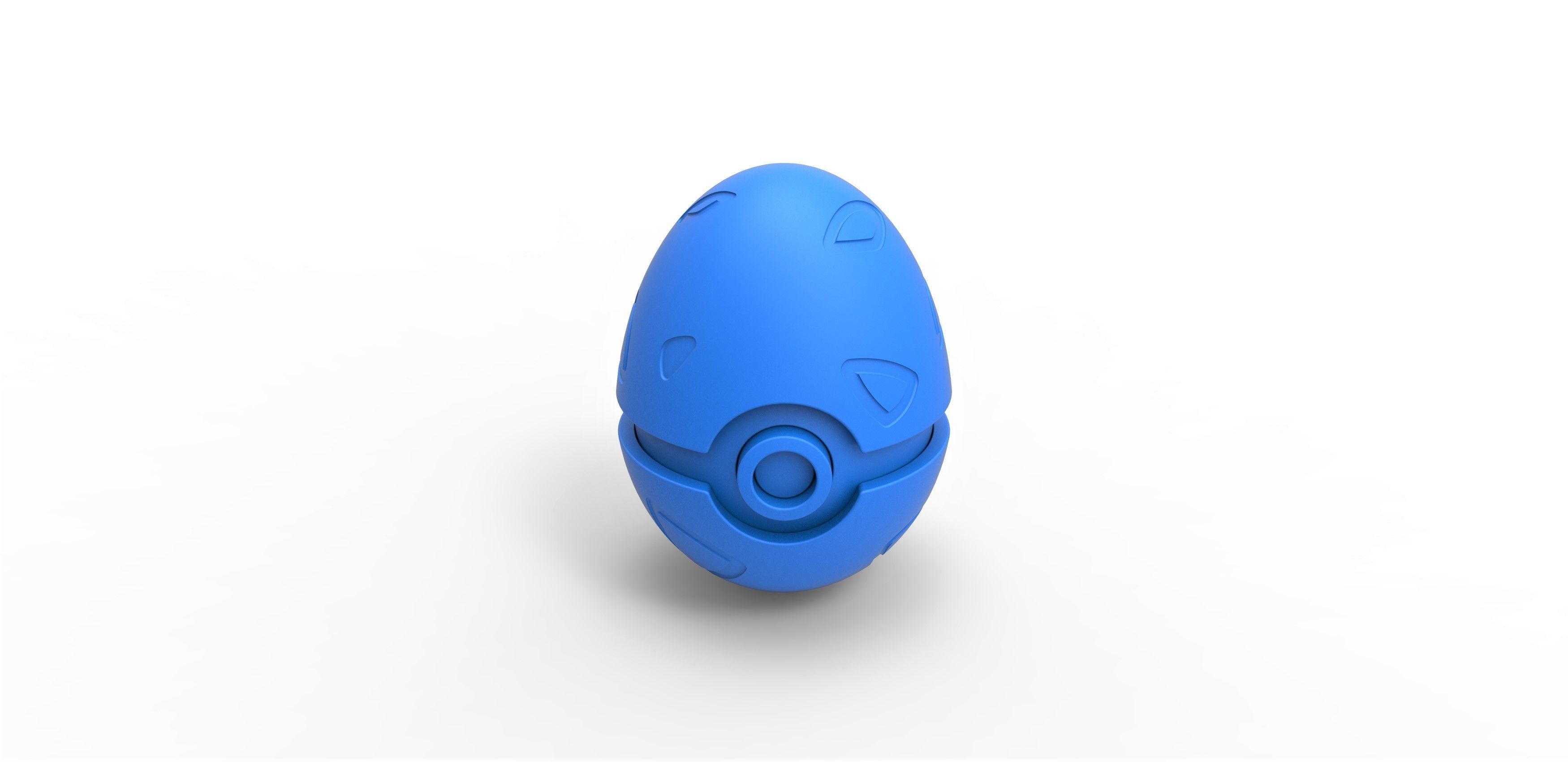 Togepi orb 3D print model_11