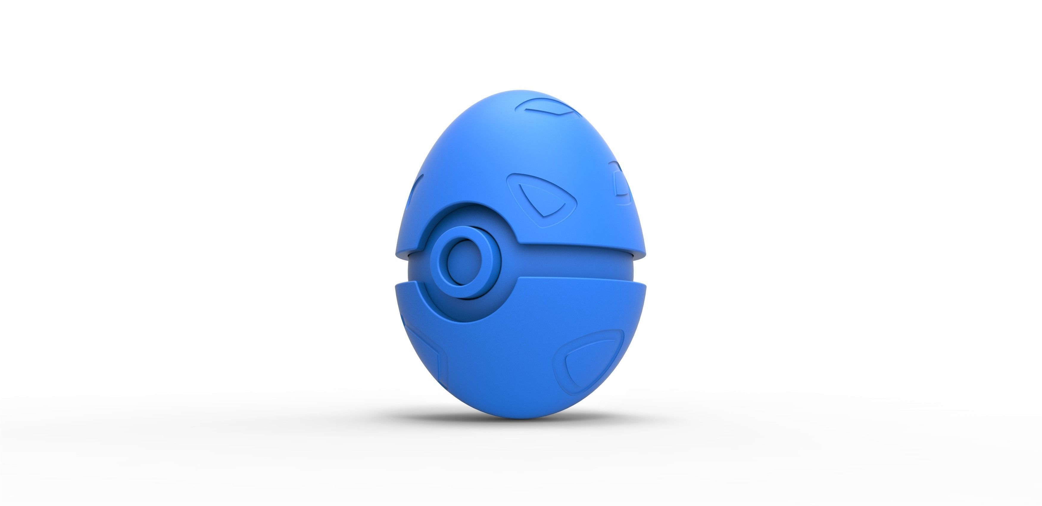 Togepi orb 3D print model_9