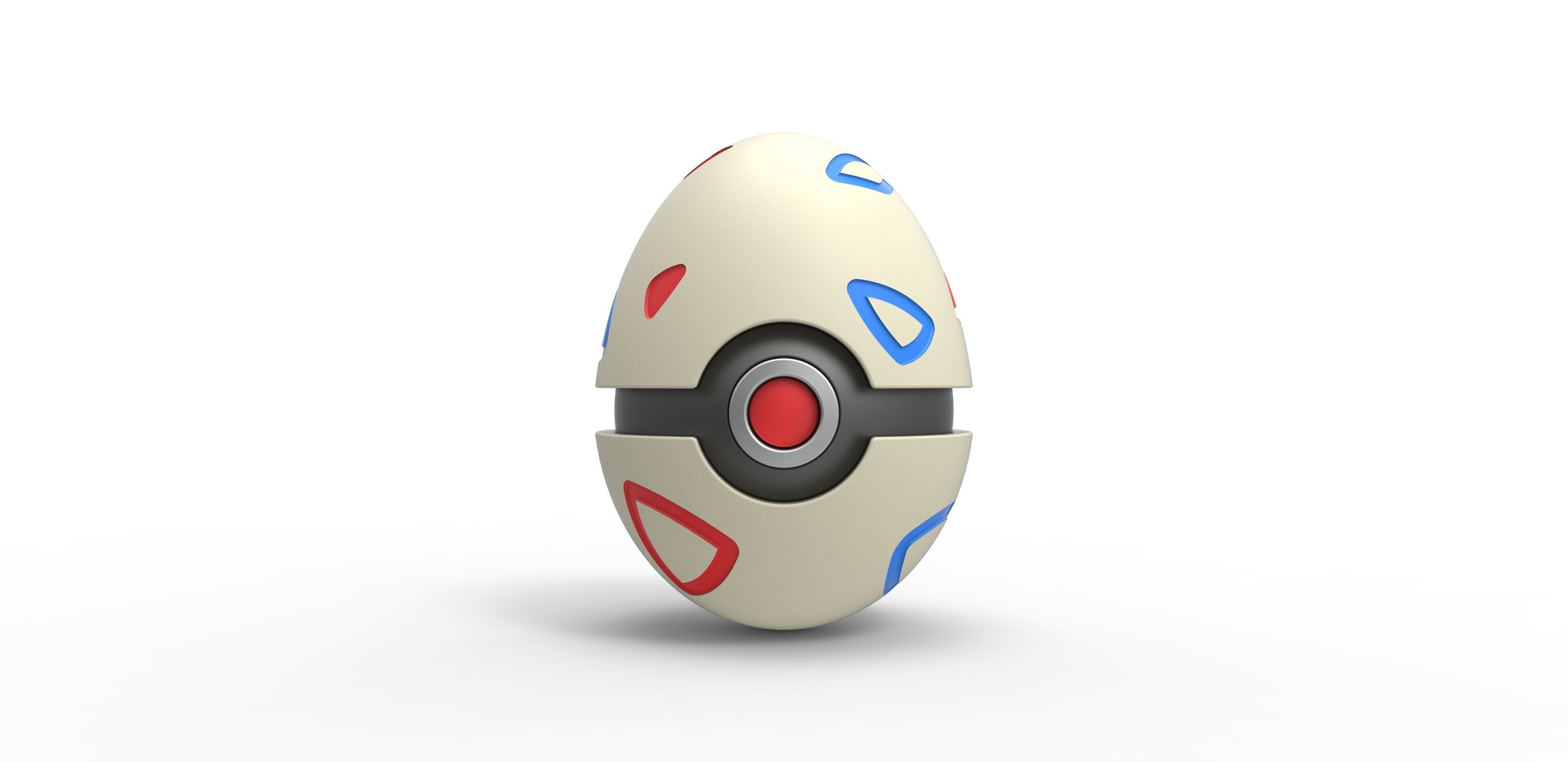Togepi orb 3D print model_2