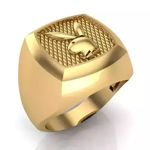 MAN RING 3D print model