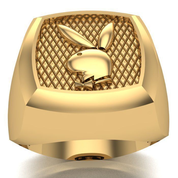 MAN RING and CUFFLINKS 3D Model Collection_2