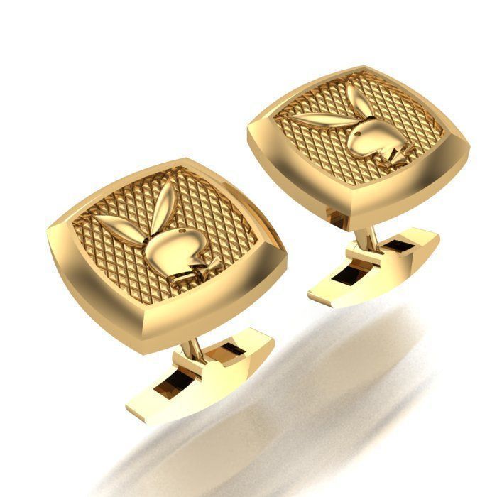 MAN RING and CUFFLINKS 3D Model Collection_7