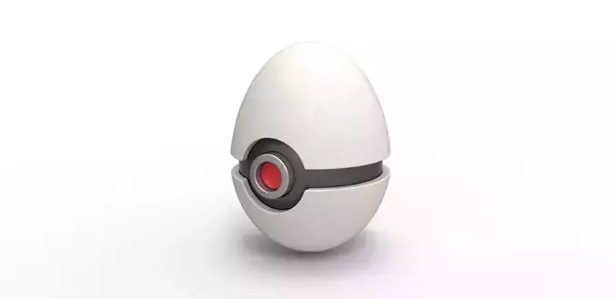 Eegg shape orb 3D print model