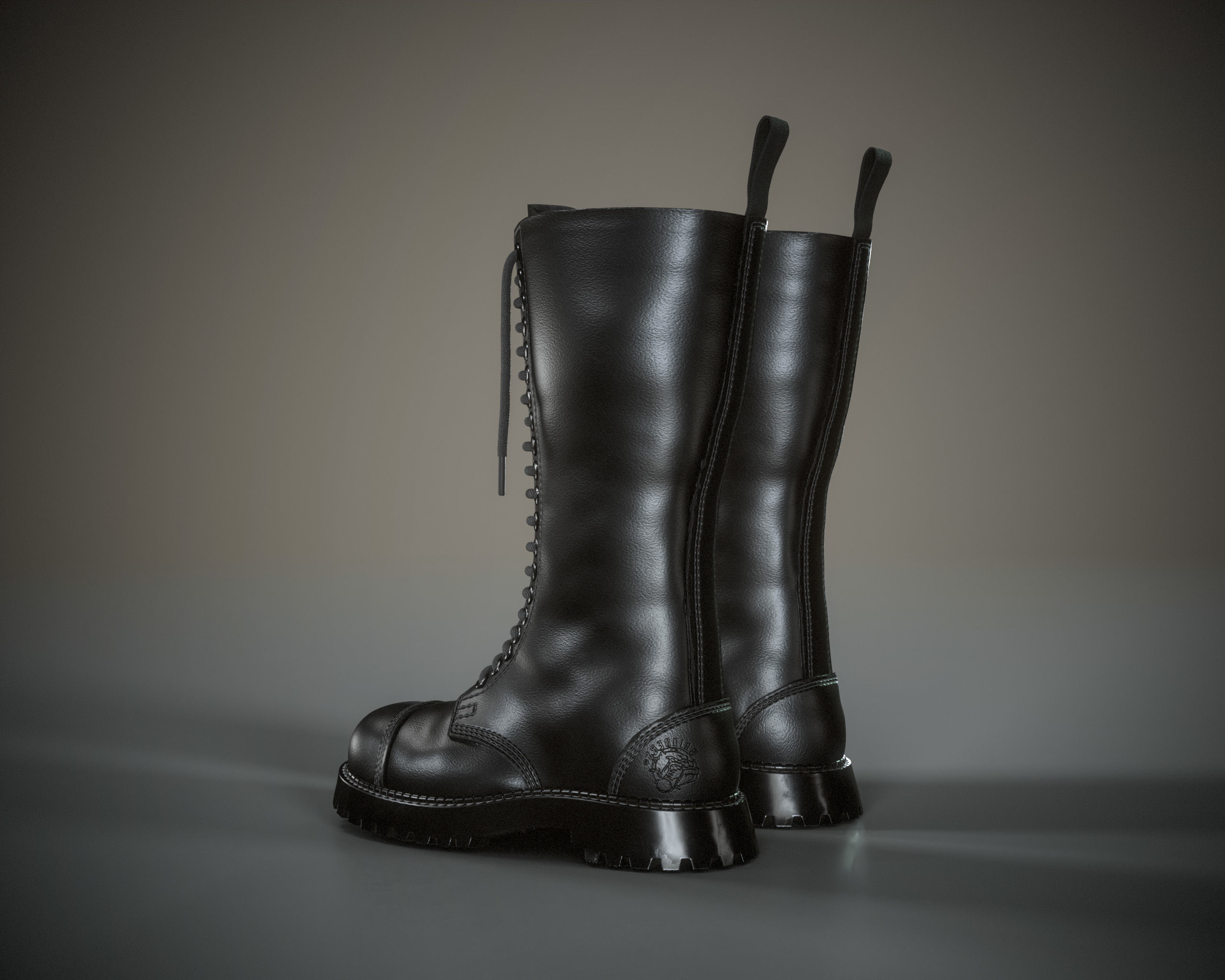 Grinders Stag HIGH Low-poly 3D model_5