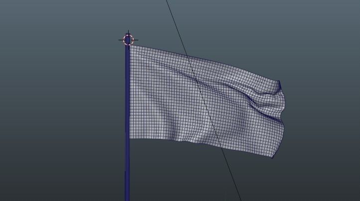 Hong Kong Culture series - British Hong Kong flag 3D model_2
