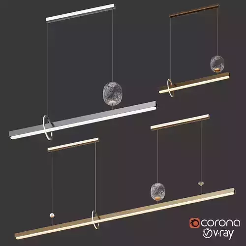 Milky Way Pendant set Elements