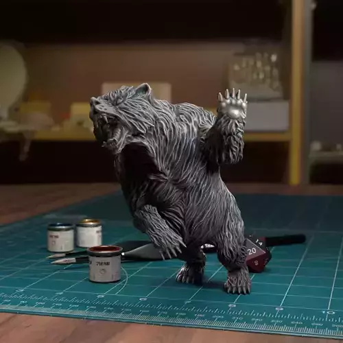 Bear Swiping - Pre-Supported