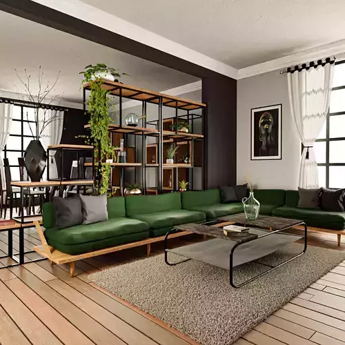 Modern living room set