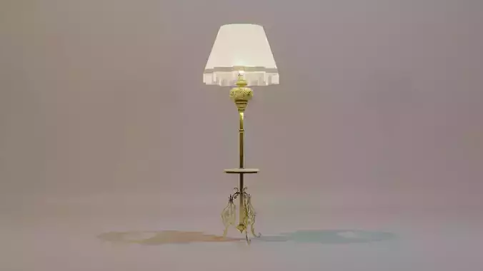 Antique lampshade