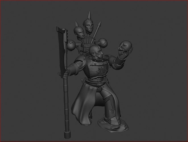 Shakespearian Executioner 3D print model