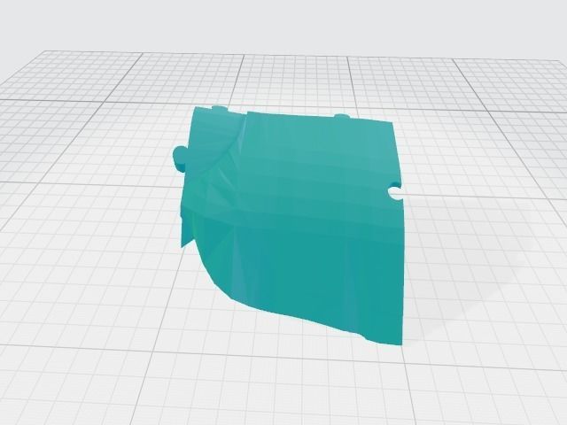 Final Fantasy - Lightning Returns - Night Lotus shield 3D print model_11