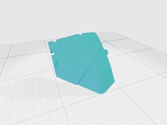 Final Fantasy - Lightning Returns - Night Lotus shield 3D print model_8