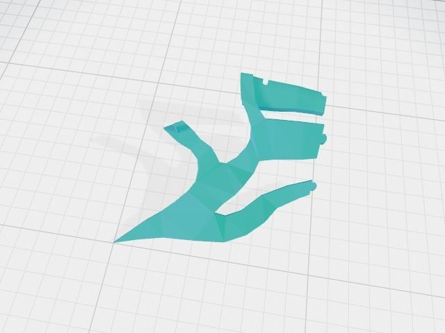 Final Fantasy - Lightning Returns - Night Lotus shield 3D print model_20