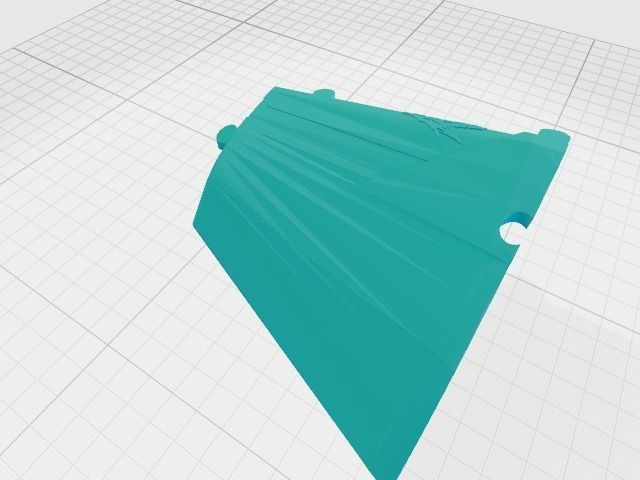 Final Fantasy - Lightning Returns - Night Lotus shield 3D print model_7