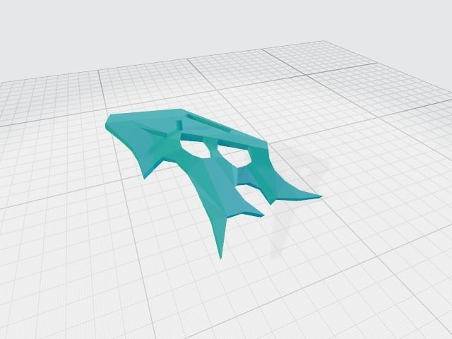 Final Fantasy - Lightning Returns - Night Lotus shield 3D print model_26