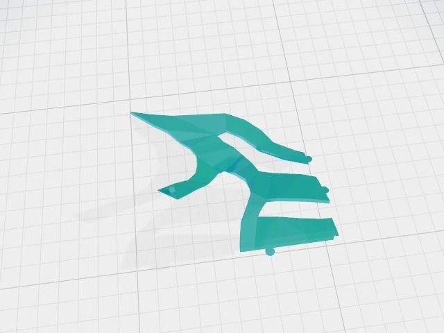 Final Fantasy - Lightning Returns - Night Lotus shield 3D print model_21