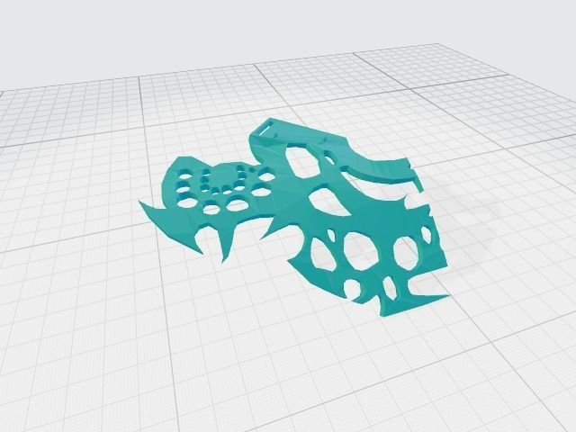 Final Fantasy - Lightning Returns - Night Lotus shield 3D print model_19