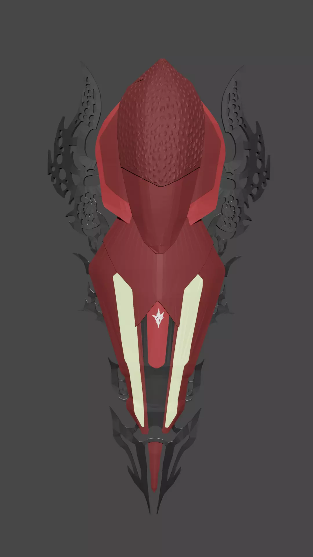 Final Fantasy - Lightning Returns - Night Lotus shield 3D print model_0