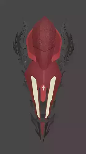 Final Fantasy - Lightning Returns - Night Lotus shield