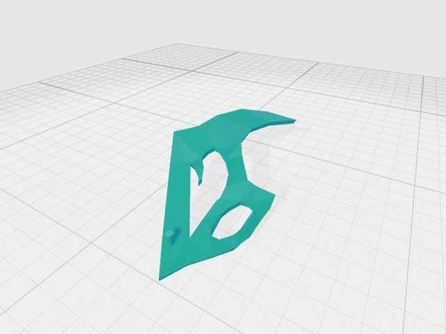 Final Fantasy - Lightning Returns - Night Lotus shield 3D print model_24