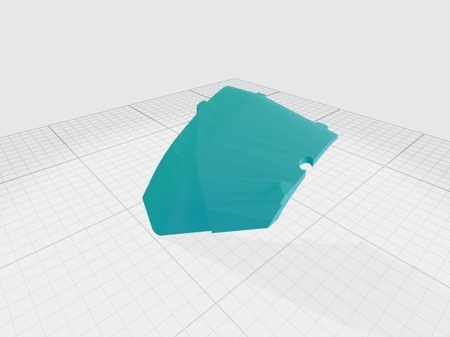 Final Fantasy - Lightning Returns - Night Lotus shield 3D print model_9