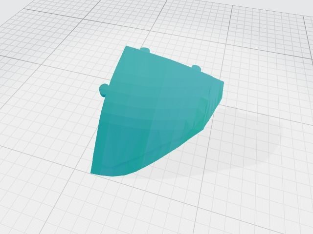 Final Fantasy - Lightning Returns - Night Lotus shield 3D print model_4