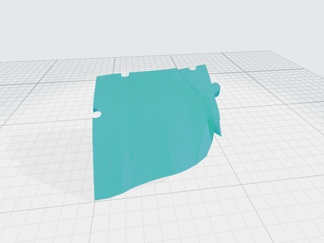 Final Fantasy - Lightning Returns - Night Lotus shield 3D print model_10