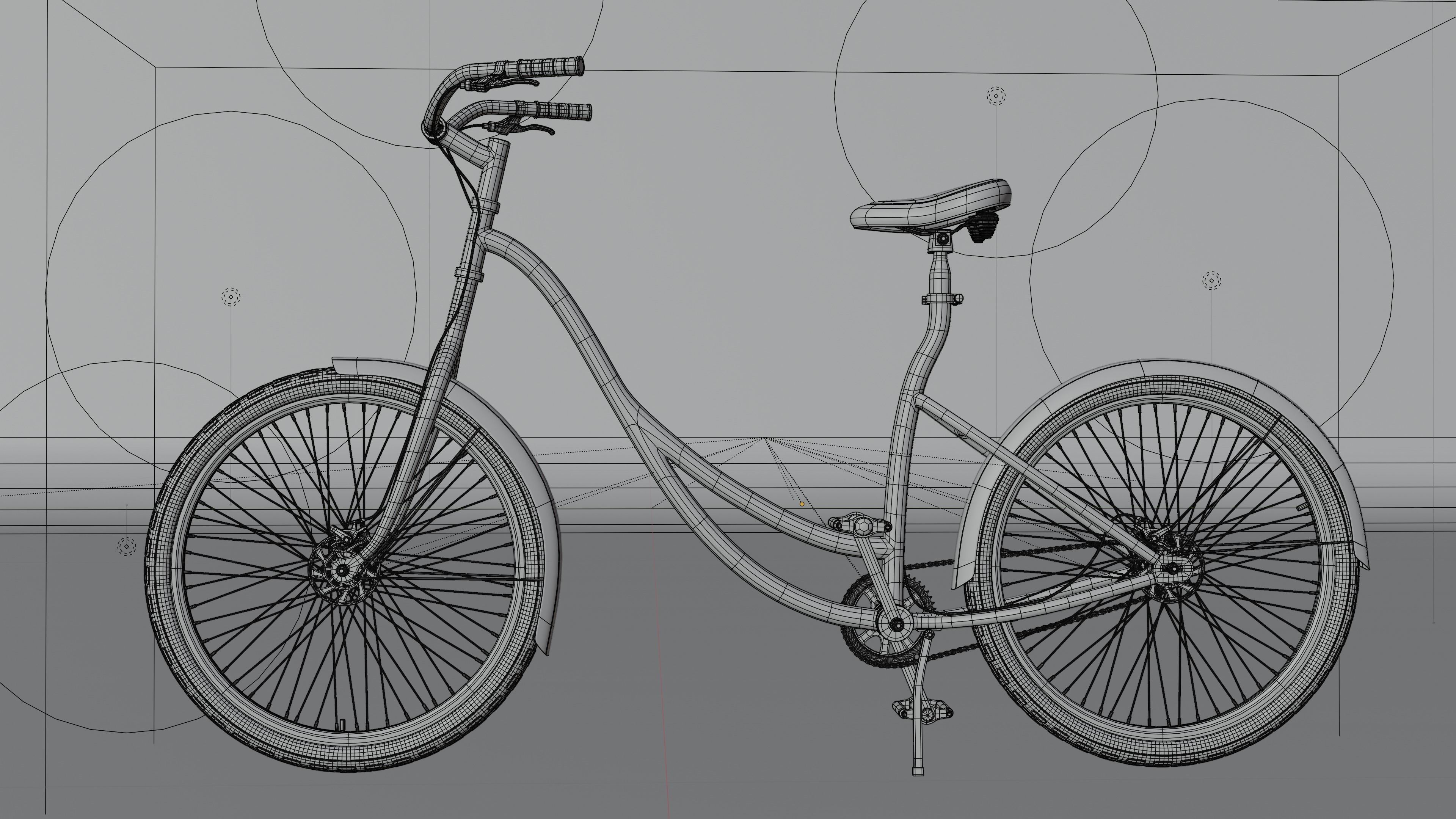Bicycle Free 3D model_9