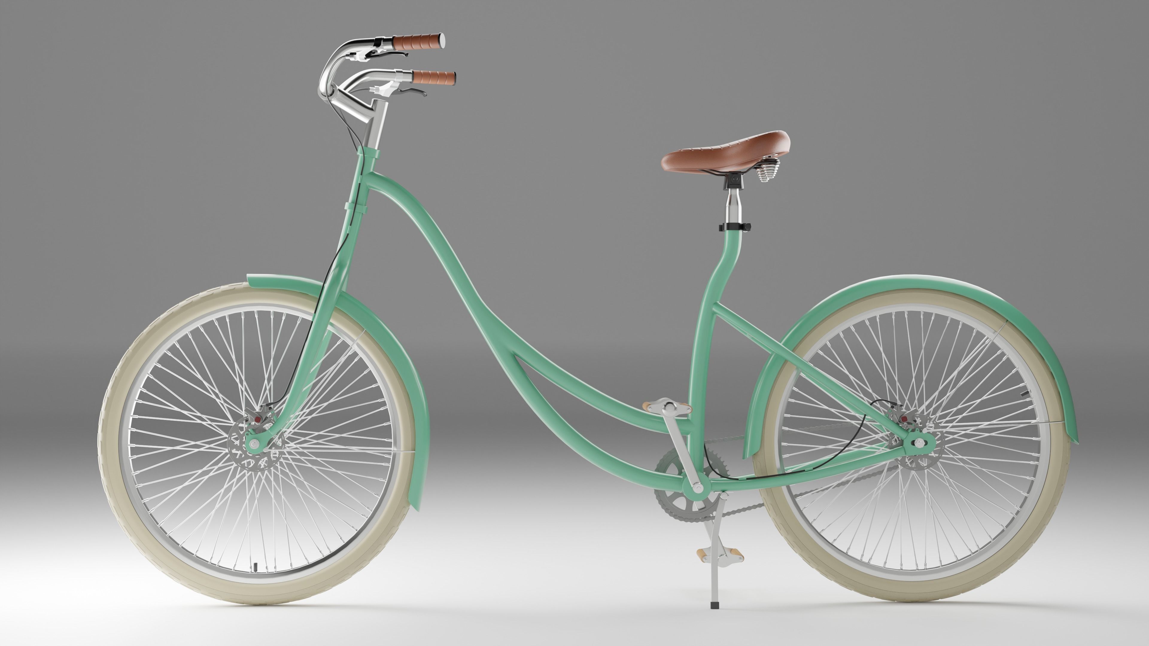 Bicycle Free 3D model_2