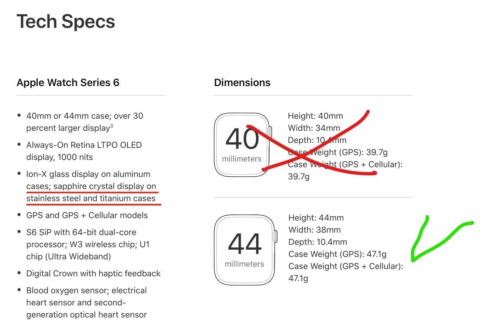 apple watch 44 mm series 6  diamond gold  3D print model_14