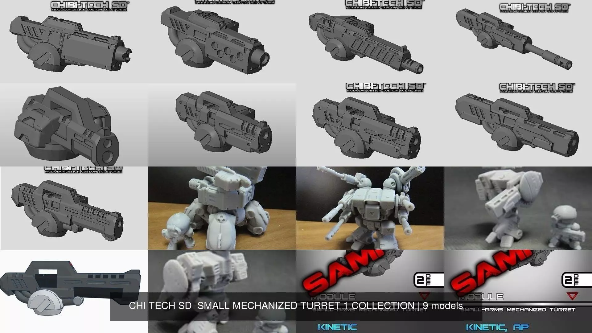 CHI TECH SD  SMALL MECHANIZED TURRET 1 COLLECTION _1