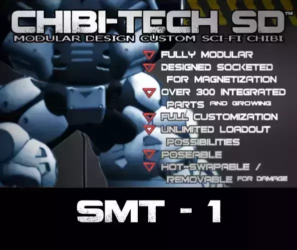 CHI TECH SD  SMALL MECHANIZED TURRET 1 COLLECTION 