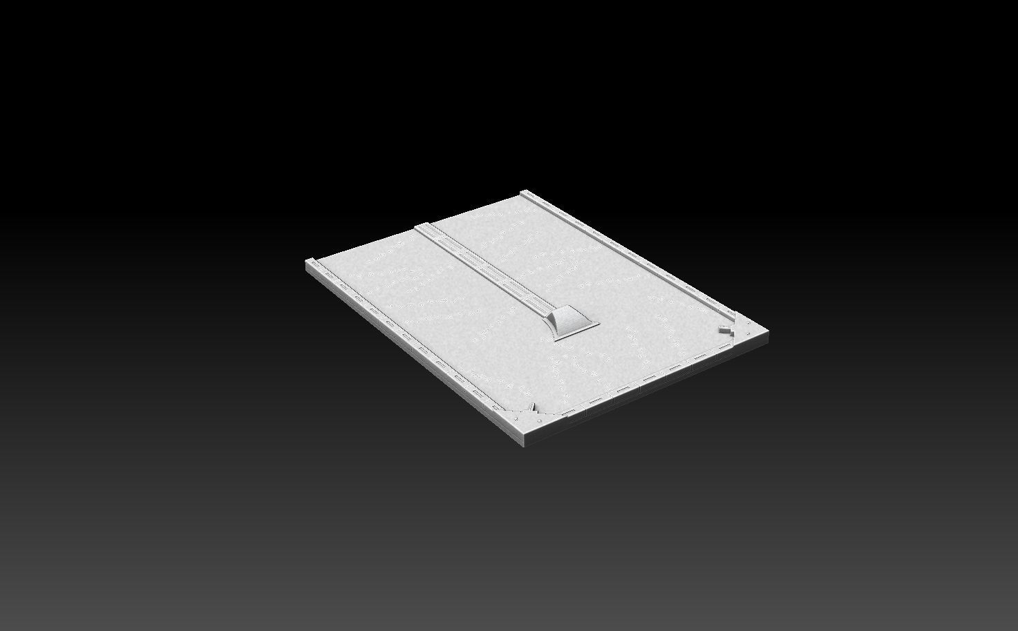 Modular Road Grid Low Roads Addon 3D print model_2