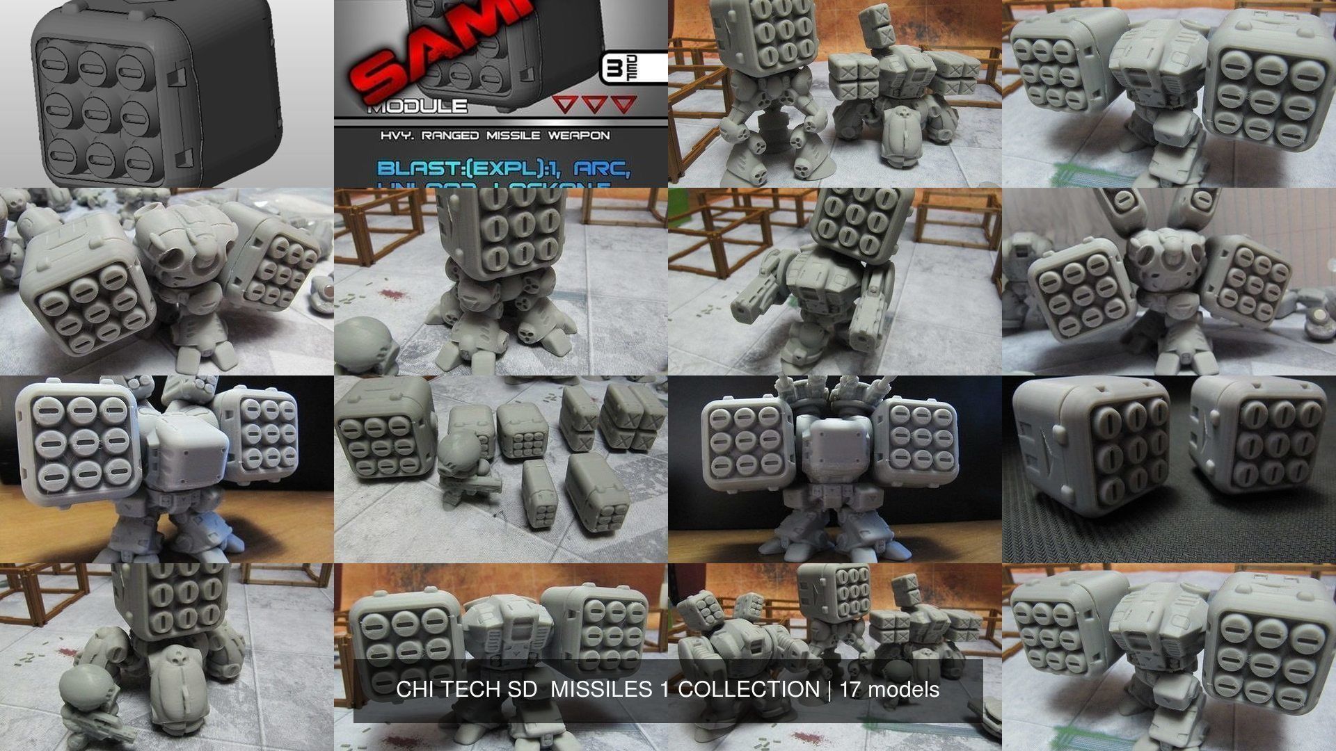 CHI TECH SD  MISSILES 1 COLLECTION _3