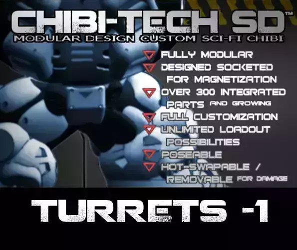 CHI TECH SD  TURRETS 1 COLLECTION 