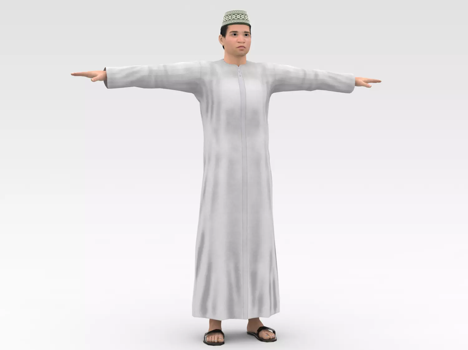 Arab Male 3D model