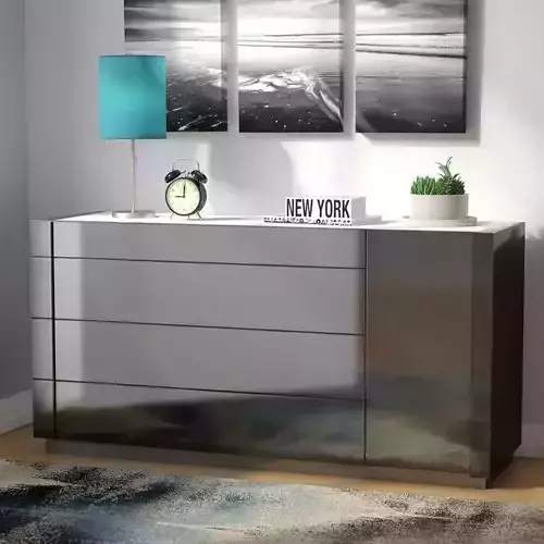 Abenezer Drawer Dresser 3D model