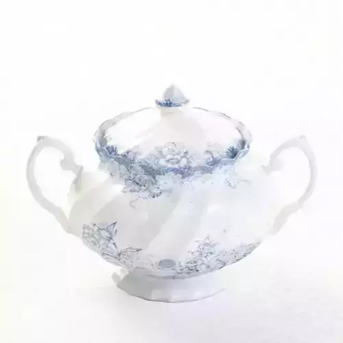 Porcelain Sugar Bowl