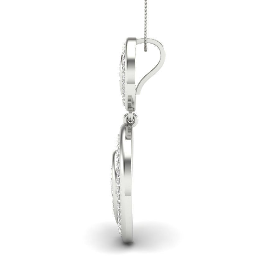 Diamond  Pendant 3D print model_2