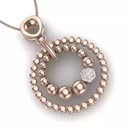 Women pendant mgx render detail  3D print model