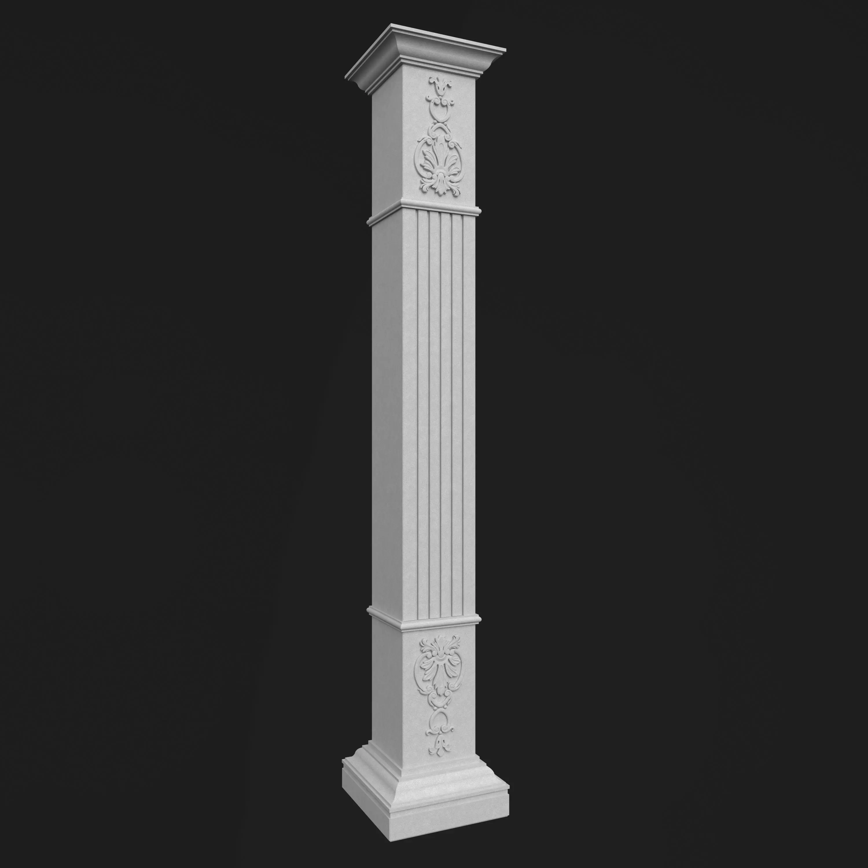 Column Decorative 9 3D model_0