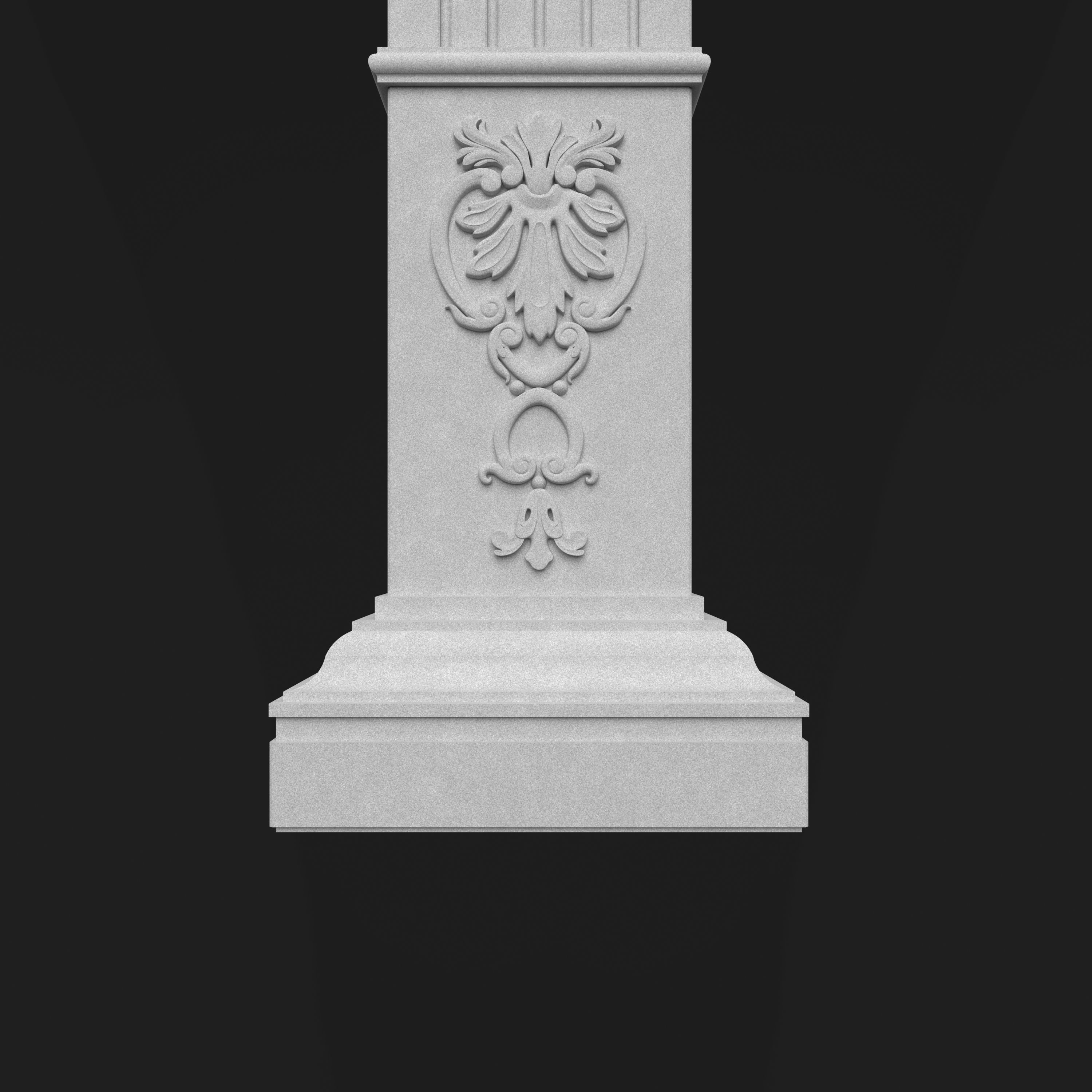 Column Decorative 9 3D model_12