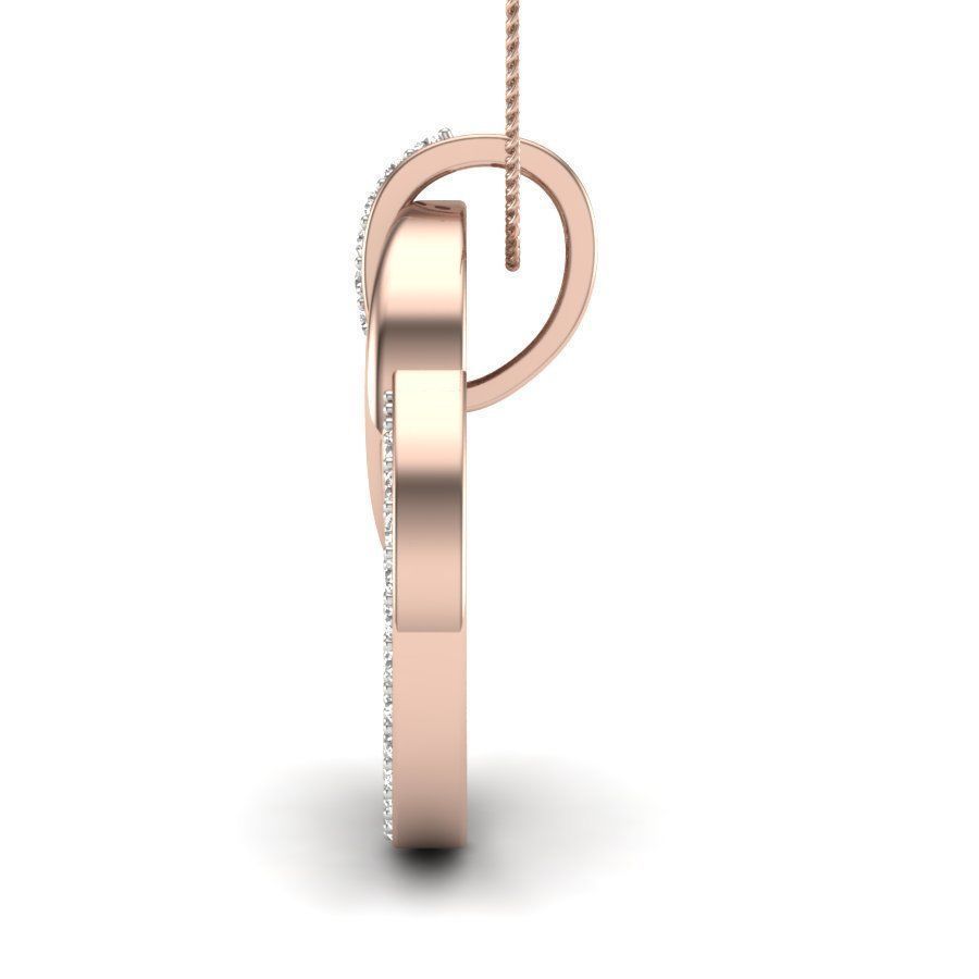 Women pendant 3dm stl render detail 3D print model_13